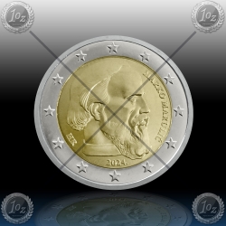 2 EVRO HRVAŠKA 2024 (Marko Marulić) UNC